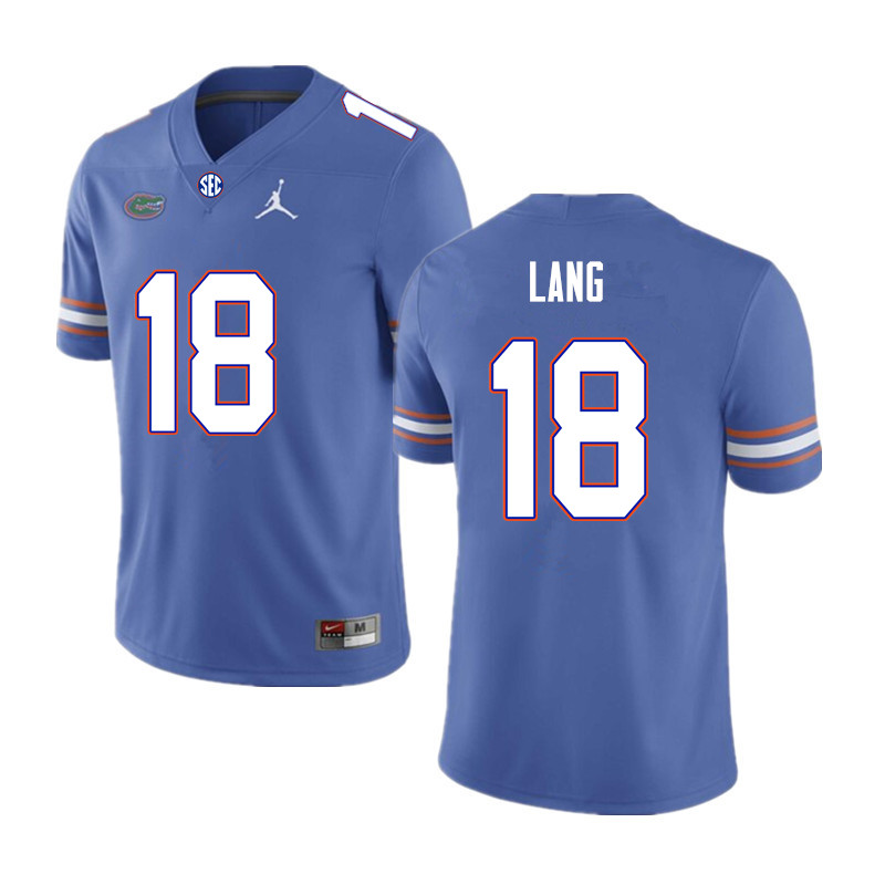 Men #18 Dante Lang Florida Gators College Football Jerseys Sale-Royal